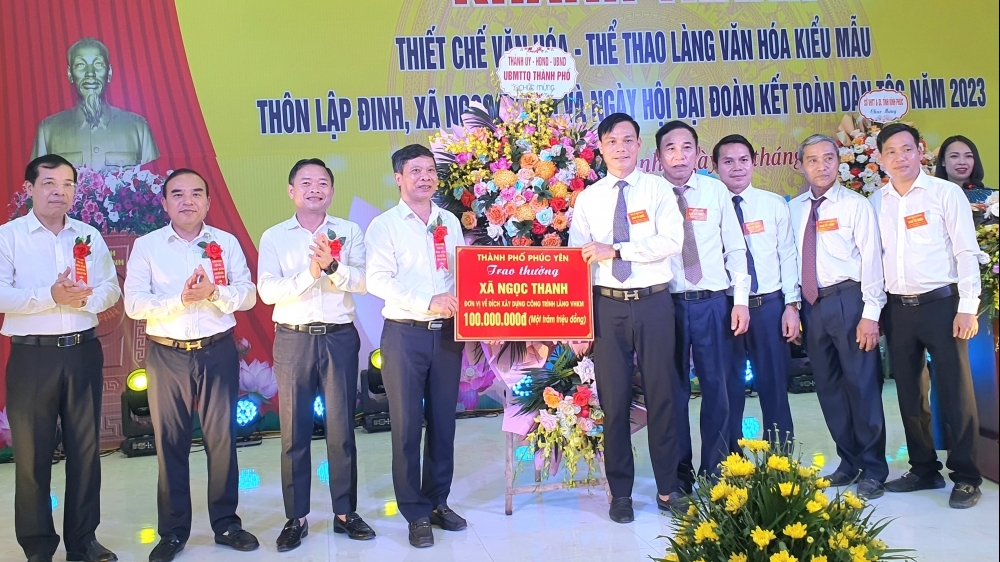 Vĩnh Phúc có thêm một Khu thiết chế văn hóa - thể thao