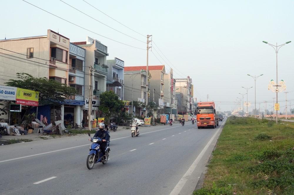 Hạ tầng giao thông xã Thiện Kế (Bình Xuyên) ngày một hoàn thiện, góp phần thúc đẩy KT - XH phát triển.