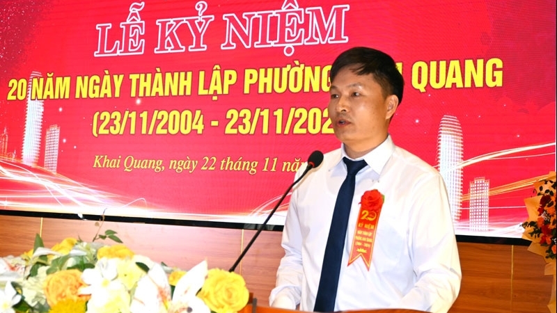 Thành phố Vĩnh Yên: Kỷ niệm 20 năm ngày thành lập phường Khai Quang