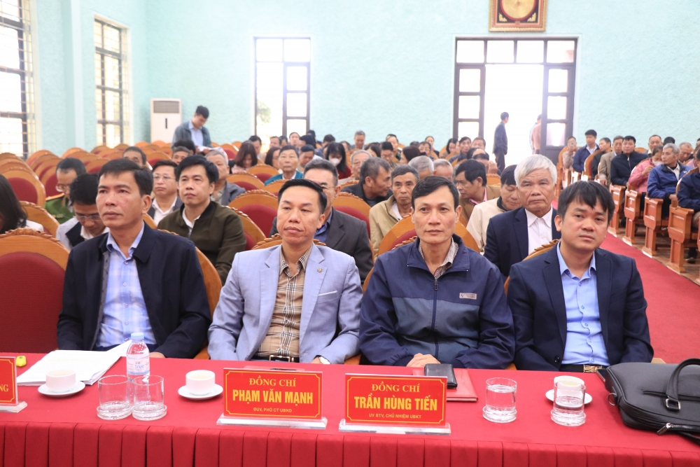 Xã Vĩnh Phú: Đối thoại cởi mở, xây dựng chính quyền gần dân