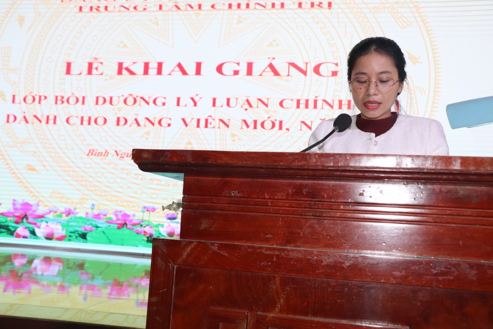 Xã Bình Nguyên: Hơn 120 quần chúng ưu tú tham gia lớp bồi dưỡng nhận thức về Đảng năm 2025