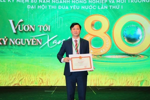 Ông Nguyễn Quốc Huy - Giám đốc HTX nấm Tam Đảo Ông Nguyễn Quốc Huy - Giám đốc HTX nấm Tam Đảo