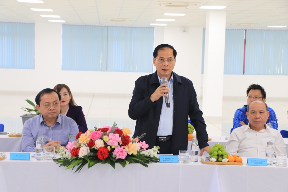 Phó Thủ tướng Chính phủ Bùi Thanh Sơn thăm, khảo sát thực tế KCN Bá Thiện II