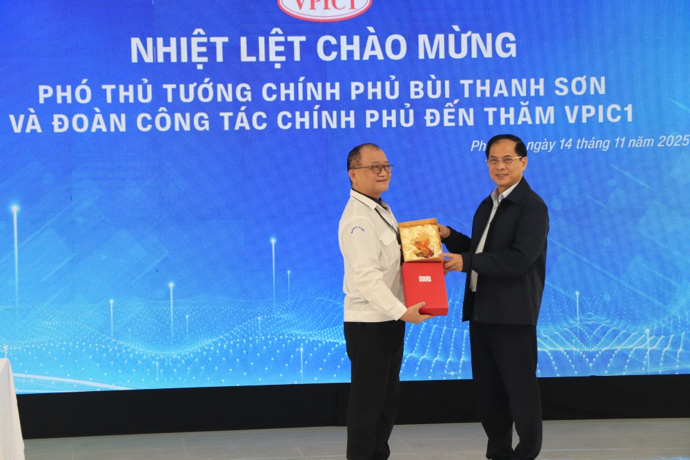 Phó Thủ tướng Chính phủ Bùi Thanh Sơn thăm, khảo sát thực tế KCN Bá Thiện II