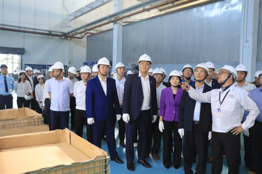 Phó Thủ tướng Chính phủ Bùi Thanh Sơn thăm, khảo sát thực tế KCN Bá Thiện II