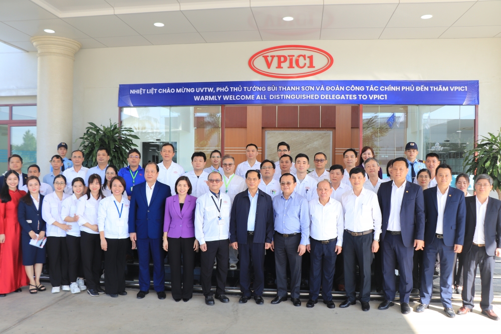 Phó Thủ tướng Chính phủ Bùi Thanh Sơn thăm, khảo sát thực tế KCN Bá Thiện II