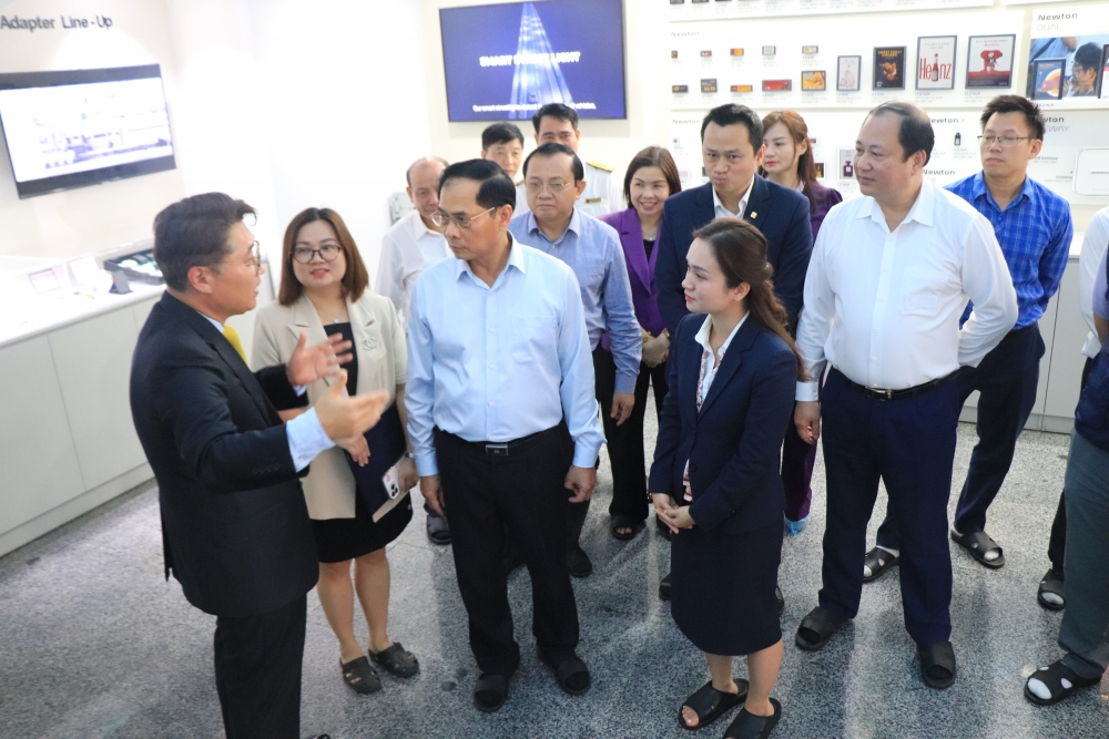 Phó Thủ tướng Chính phủ Bùi Thanh Sơn thăm, khảo sát thực tế KCN Bá Thiện II