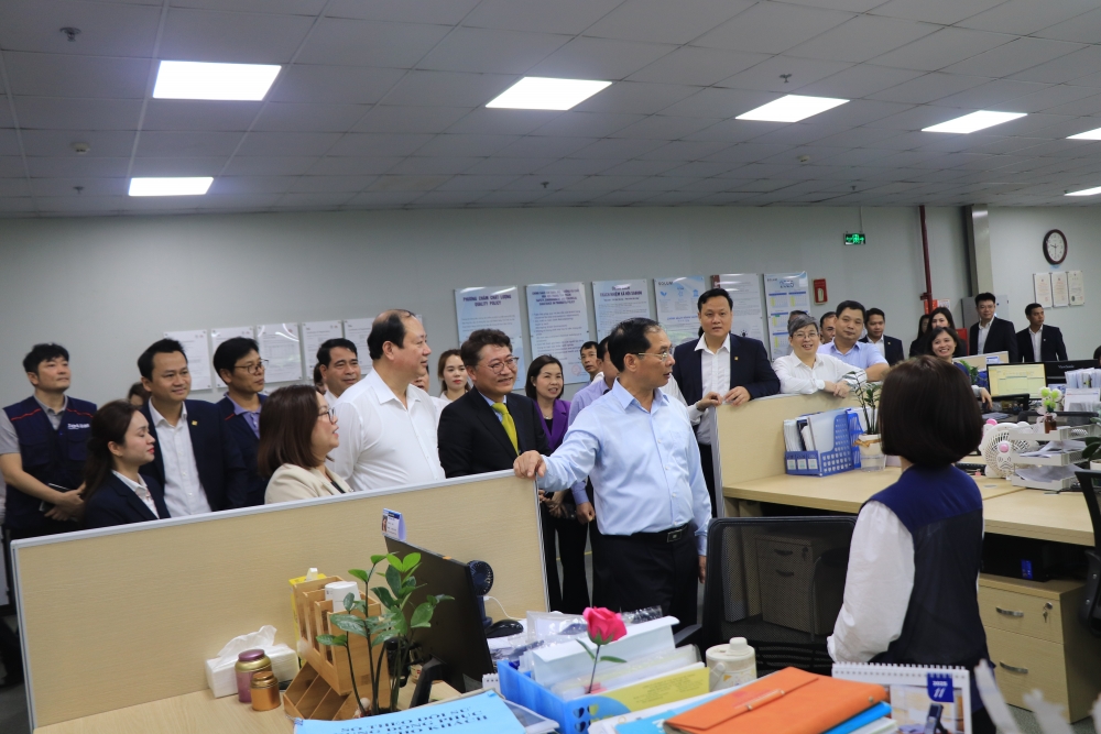 Phó Thủ tướng Chính phủ Bùi Thanh Sơn thăm, khảo sát thực tế KCN Bá Thiện II