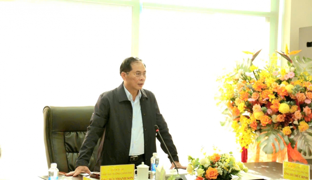 Phó Thủ tướng Chính phủ Bùi Thanh Sơn thăm, khảo sát thực tế KCN Bá Thiện II