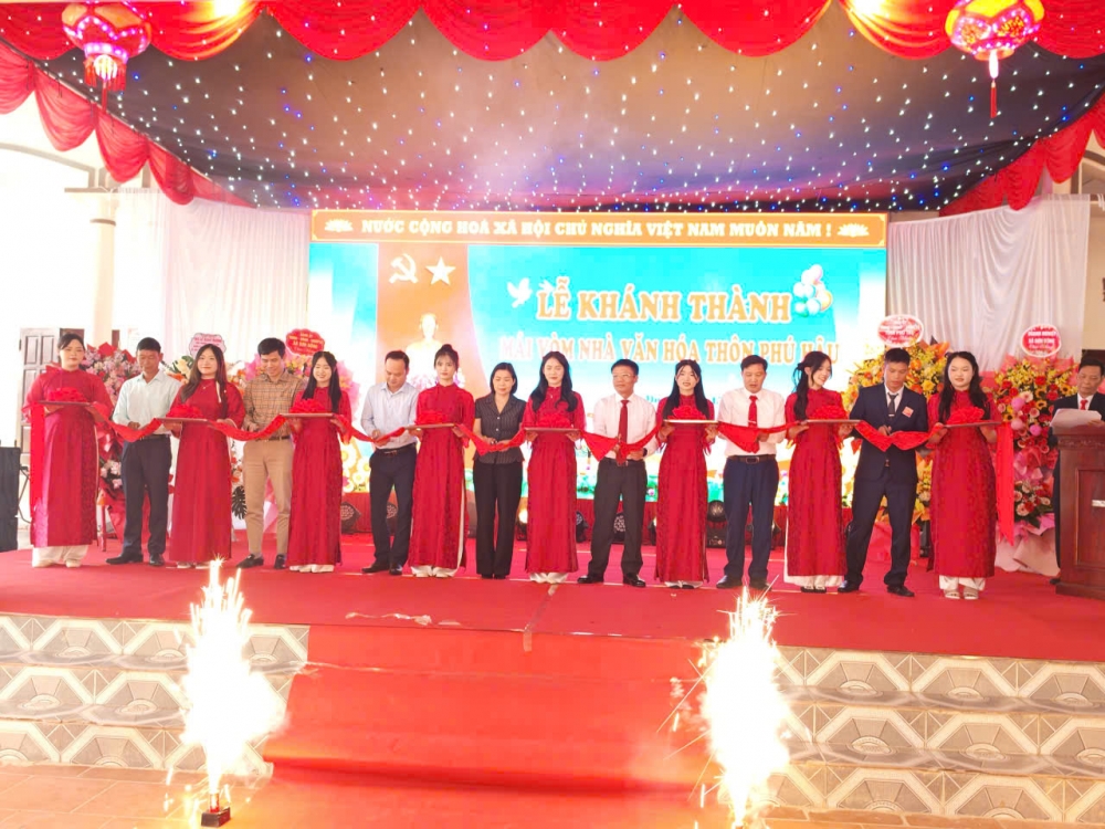 Xã Sơn Đông: Sôi động Ngày hội Đại đoàn kết toàn dân tộc