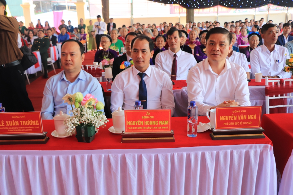 Xã Sơn Đông: Sôi động Ngày hội Đại đoàn kết toàn dân tộc