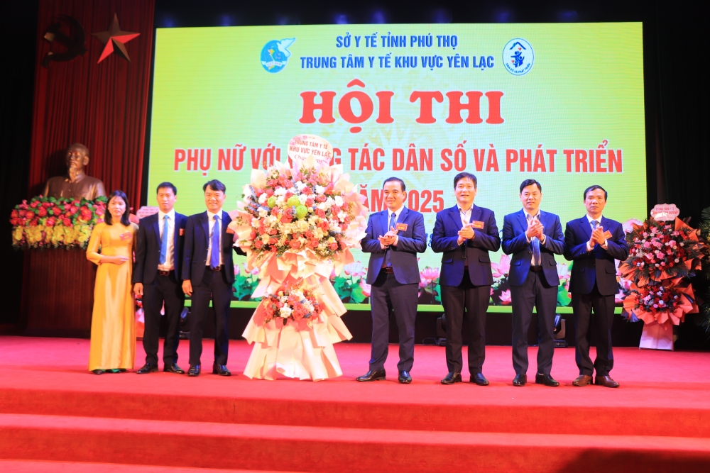 Trung tâm Y tế khu vực Yên Lạc: Sôi nổi Hội thi Phụ nữ với công tác Dân số và phát triển