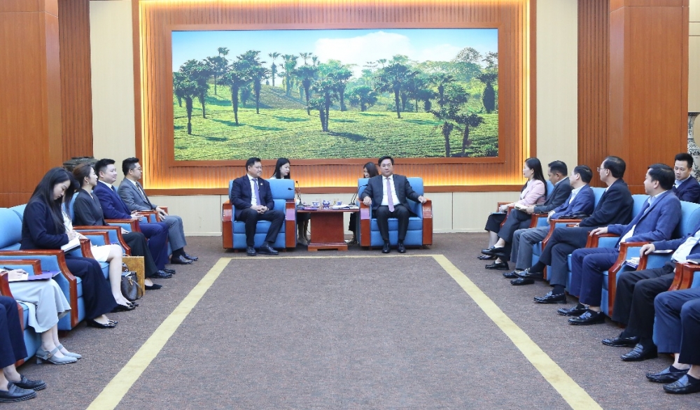 Quang cảnh buổi làm việc