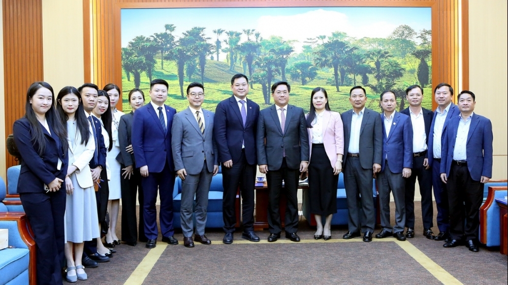 Chủ tịch UBND tỉnh Phú Thọ tiếp và làm việc với Tập đoàn Xây dựng Thái Bình Dương