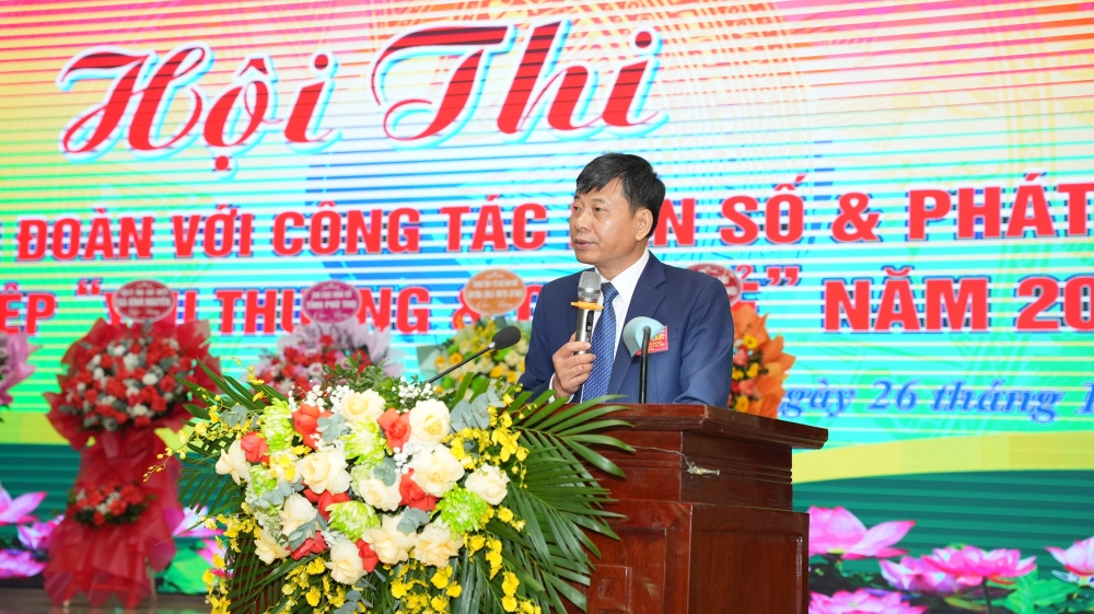 Sôi nổi hội thi "Đoàn viên Công đoàn với công tác dân số và phát triển"