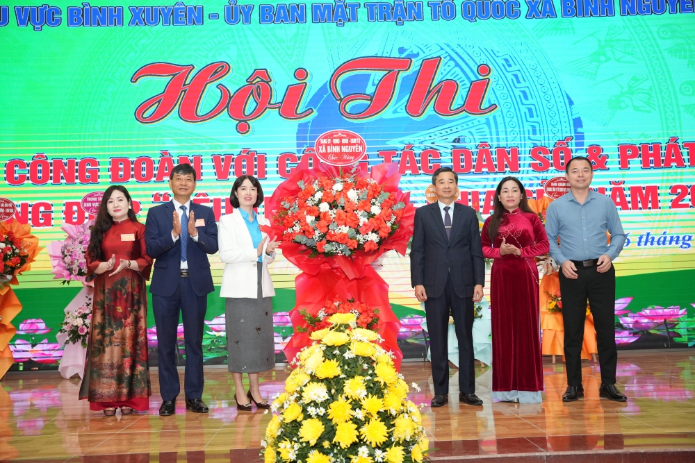 Sôi nổi Hội thi "Đoàn viên Công đoàn với công tác dân số và phát triển"