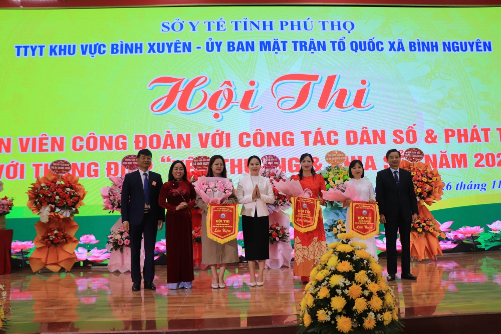 Sôi nổi Hội thi "Đoàn viên Công đoàn với công tác dân số và phát triển"