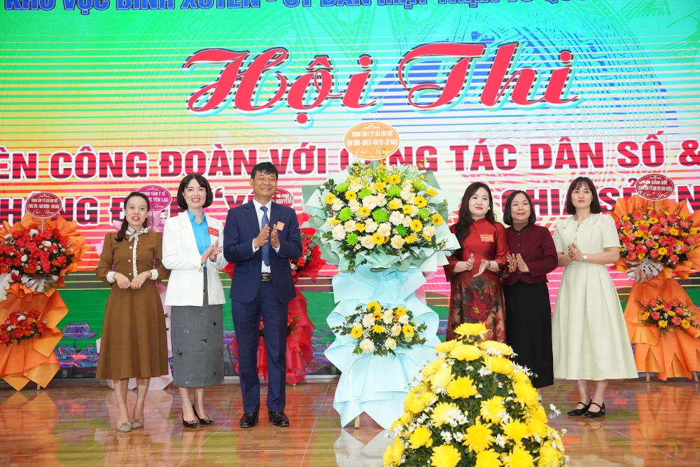 Sôi nổi Hội thi "Đoàn viên Công đoàn với công tác dân số và phát triển"