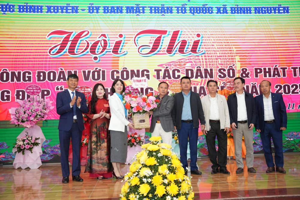 Sôi nổi Hội thi "Đoàn viên Công đoàn với công tác dân số và phát triển"