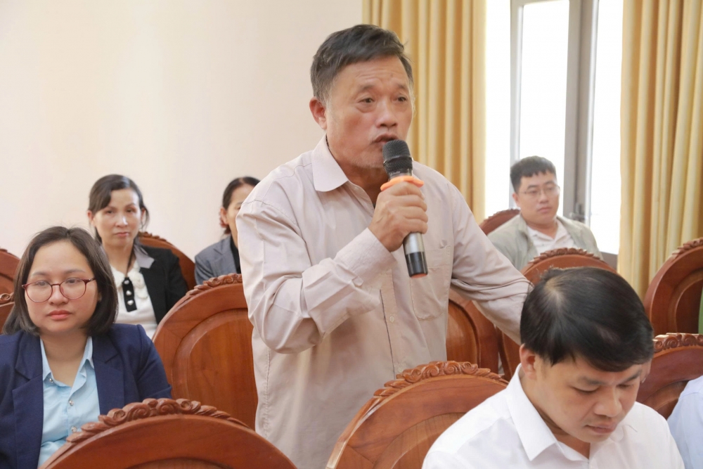 Phú Thọ: Tổ đại biểu khu vực cụm Vĩnh Tường tiếp xúc cử tri