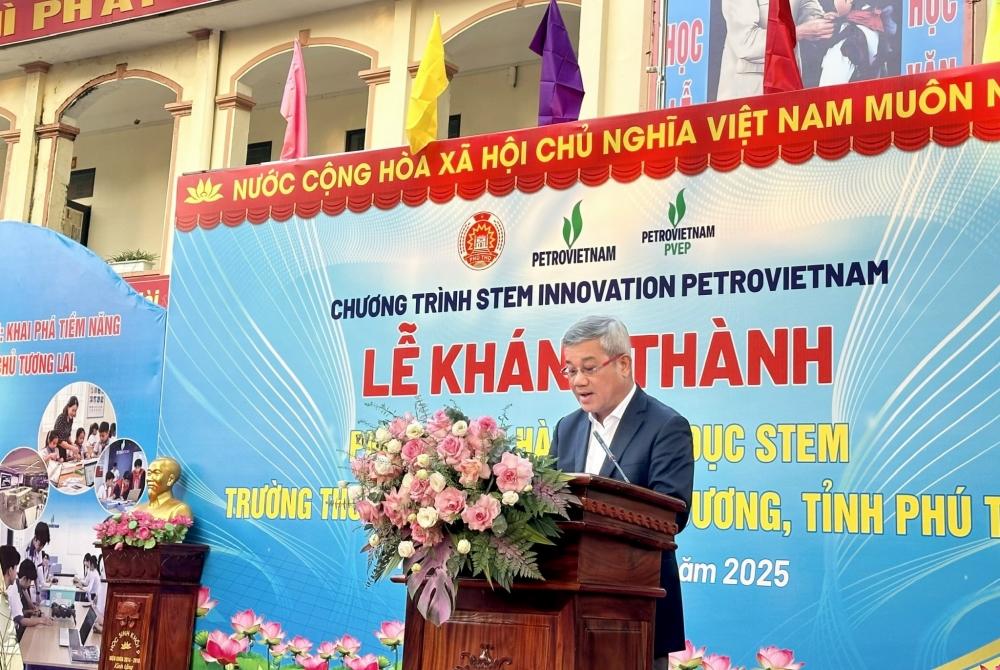 Phú Thọ: Khánh thành phòng thực hành giáo dục STEM tại Trường THCS Hướng Đạo