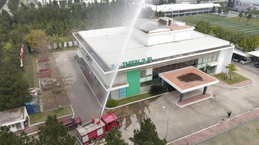 Phú Thọ: Nâng cao năng lực ứng phó sự cố môi trường và cháy nổ tại các khu công nghiệp