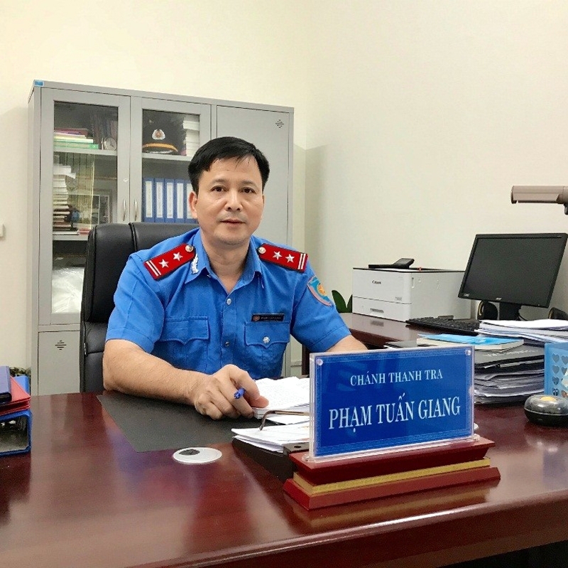 Ông Phạm Tuấn Giang - Chánh Thanh tra giao thông, Sở Giao thông vận tải Vĩnh Phúc.