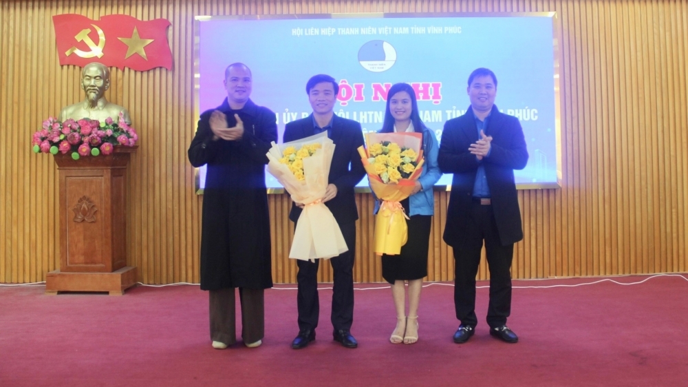 Vĩnh Phúc: Đồng chí Nguyễn Trung Kiên bầu giữ chức vụ Chủ tịch Hội LHTN Việt Nam tỉnh khóa V