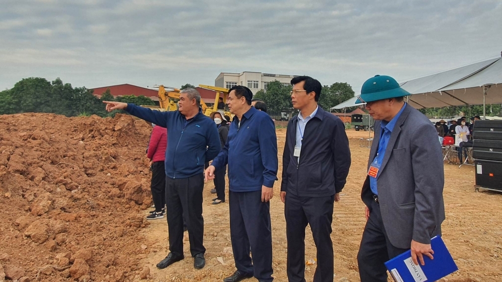 Vĩnh Phúc: Cưỡng chế thu hồi đất đợt 3 tại dự án Công viên vui chơi giải trí TP Vĩnh Yên