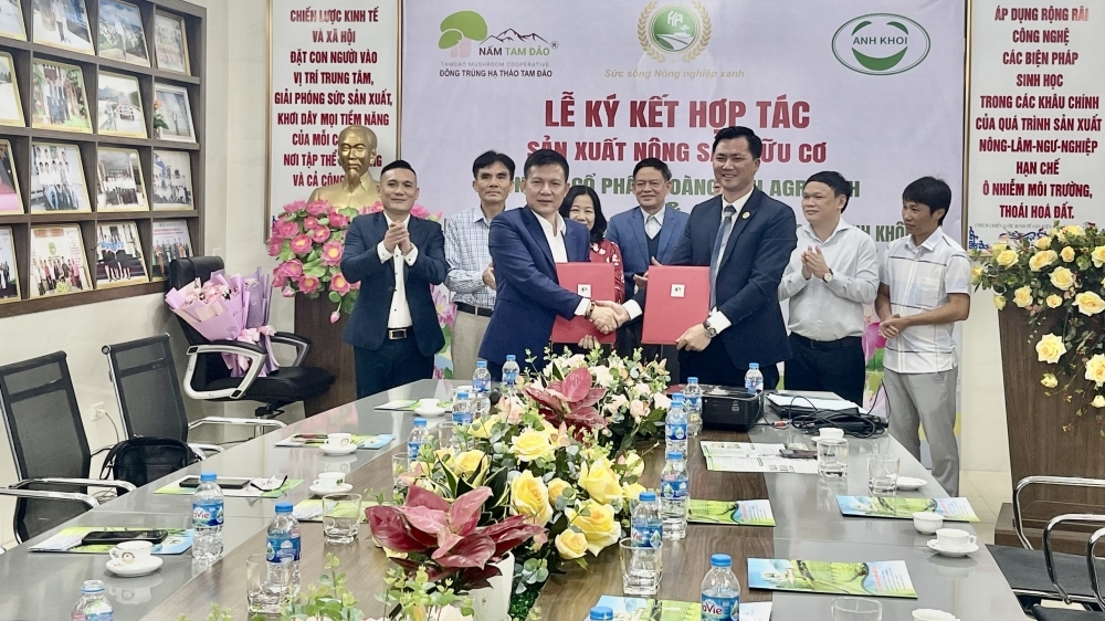 Doanh nghiệp hợp tác đầu tư về sản phẩm nông nghiệp chất lượng cao