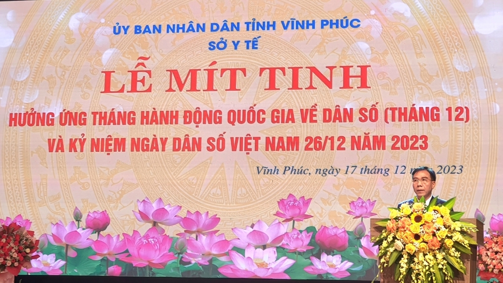 Đầu tư cho công tác dân số là đầu tư cho sự phát triển bền vững