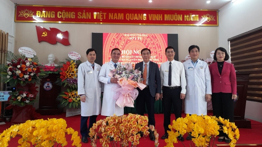 Vĩnh Phúc có tân Giám đốc Trung tâm Y tế huyện Yên Lạc