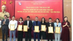Báo Tuổi trẻ Thủ đô đoạt 2 giải báo chí của Hội Nhà báo tỉnh Vĩnh Phúc