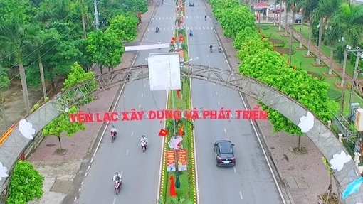 Huyện Yên Lạc: Xây dựng hạ tầng phấn đấu trở thành đô thị loại IV