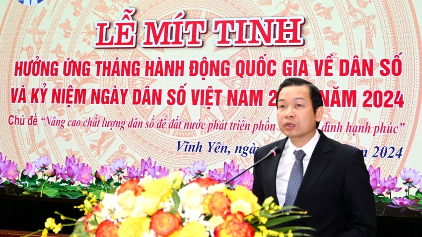 Vĩnh Phúc: Quan tâm nâng cao chất lượng dân số