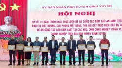 Huyện Bình Xuyên: Khen thưởng tập thể, cá nhân trong công tác GPMB