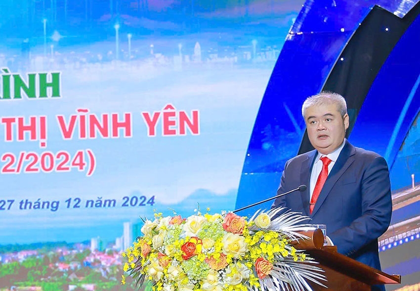 Đ.c Nguyễn Việt Phương, Tỉnh Ủy Viên, Phó Bí thư Thành ủy, Chủ tịch UBND thành phố phát động thi đua