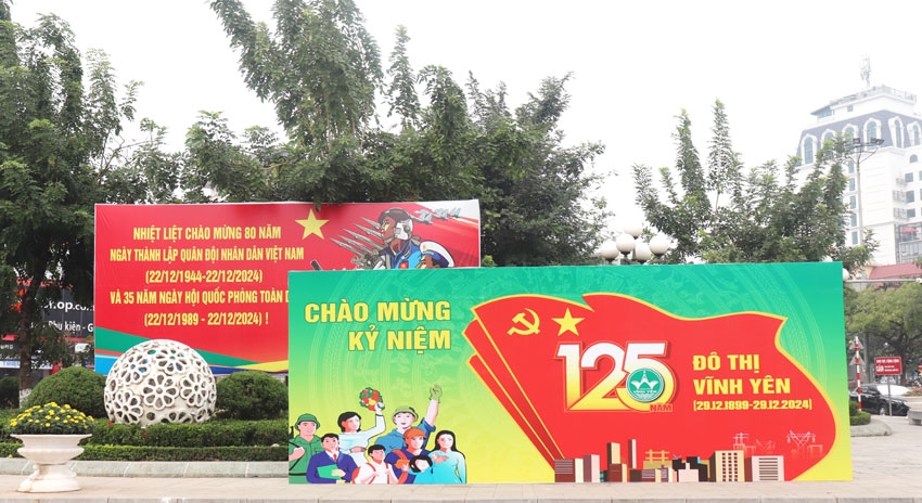 TP Vĩnh Yên 125 năm vững bước tiến vào kỉ nguyên mới - kỷ nguyên vươn mình của dân tộc