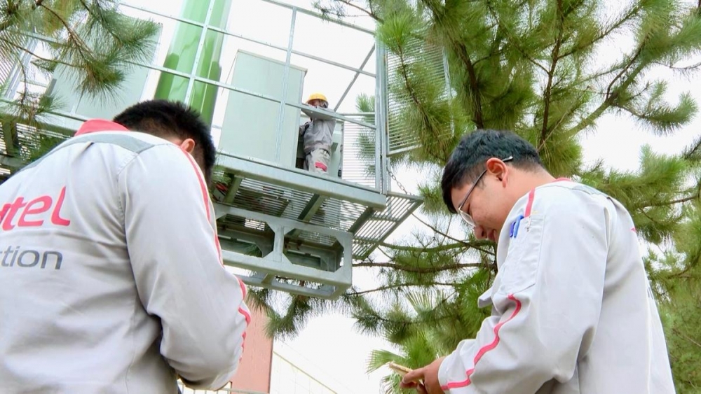 Viettel Phú Thọ lắp đặt trạm BTS tại Khu công nghiệp Bá Thiện 2