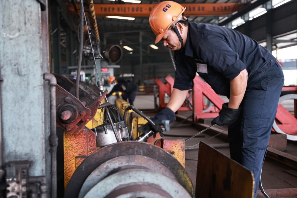 Tập đoàn Thép Việt Đức đầu tư hệ thống công nghệ tiên tiến, tạo môi trường xanh - sạch - an toàn cho người lao động