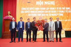 phu tho cong bo quyet dinh thanh lap tram y te xa tho tang