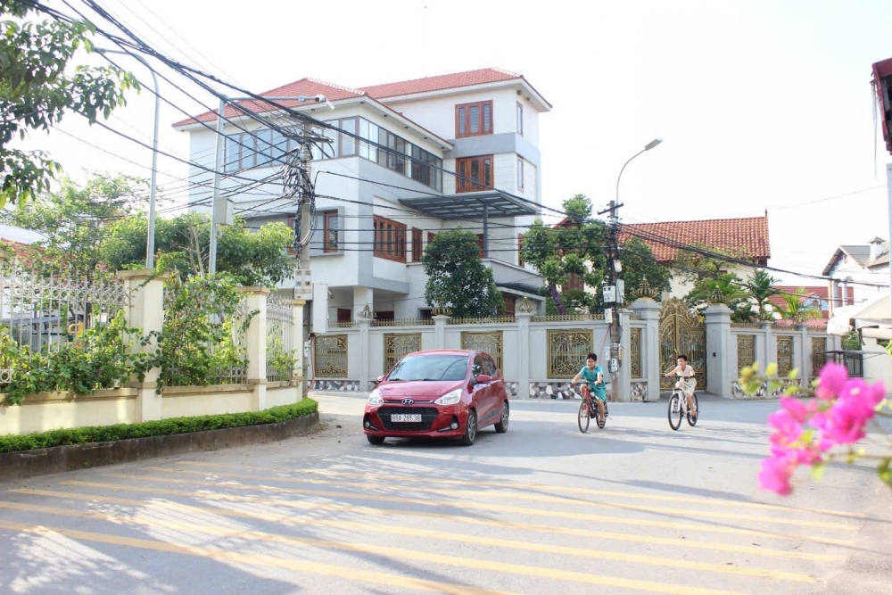 Diện mạo nông thôn  mới xã Vĩnh Tường hôm nay.