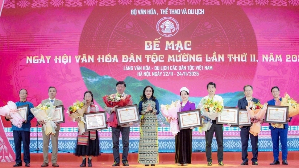 Phú Thọ đạt thành tích cao tại Ngày hội Văn hóa dân tộc Mường lần thứ II