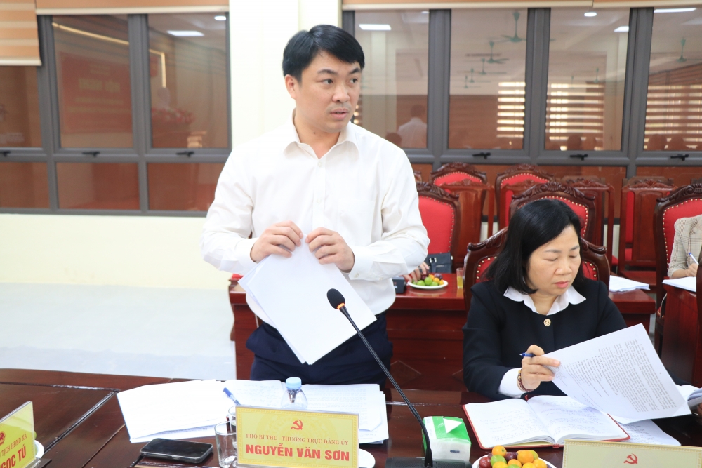 Xã Tam Hồng: Kiểm điểm, đánh giá xếp loại tập thể và cá nhân năm 2025 Xã Tam Hồng: Kiểm điểm, đánh giá xếp loại tập thể và cá nhân năm 2025