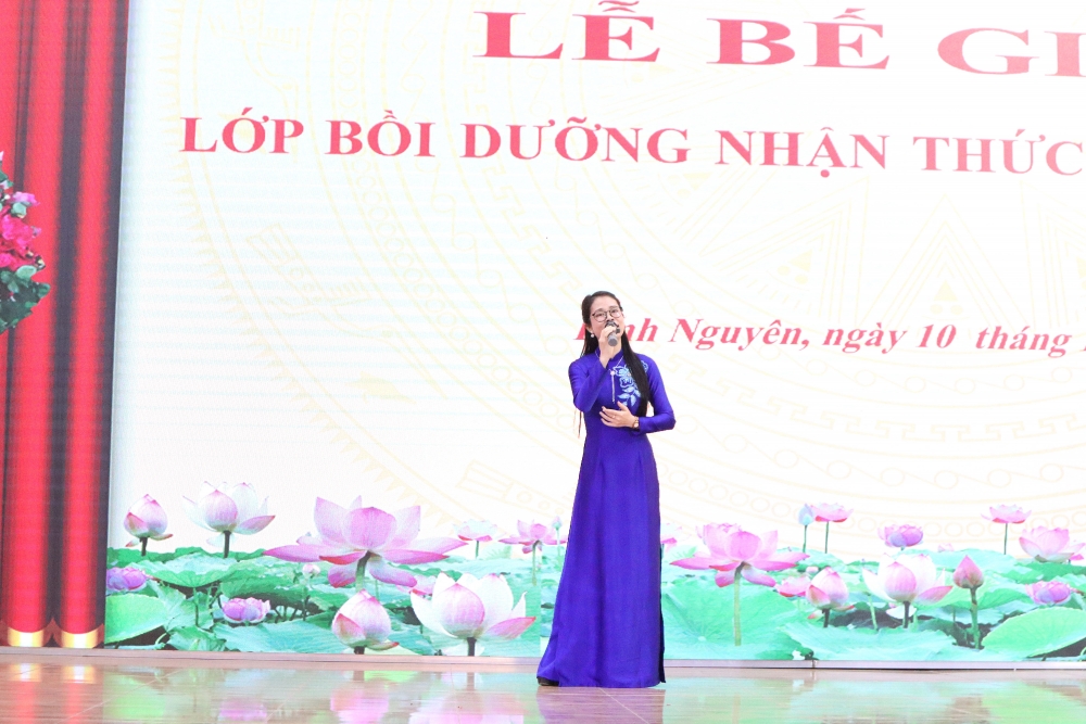 Xã Bình Nguyên: Bế giảng lớp bồi dưỡng nhận thức về Đảng năm 2025