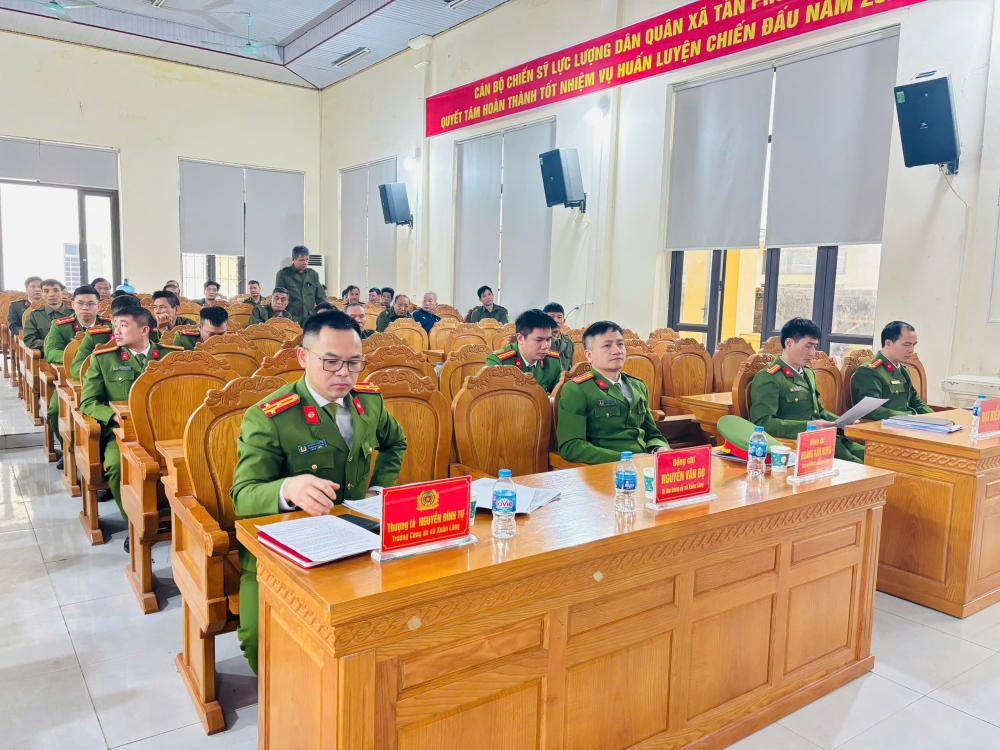 Công an xã Xuân Lãng: Phát động phong trào thi đua "Ba nhất" Công an xã Xuân Lãng: Phát động phong trào thi đua "Ba nhất"