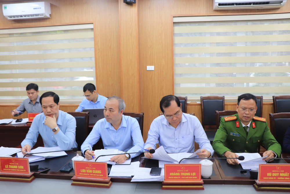 Phường Phúc Yên: Kiểm điểm đối với tập thể và cá nhân các đồng chí Ủy viên Ban Thường vụ Đảng ủy Phường Phúc Yên: Kiểm điểm đối với tập thể và cá nhân các đồng chí Ủy viên Ban Thường vụ Đảng ủy