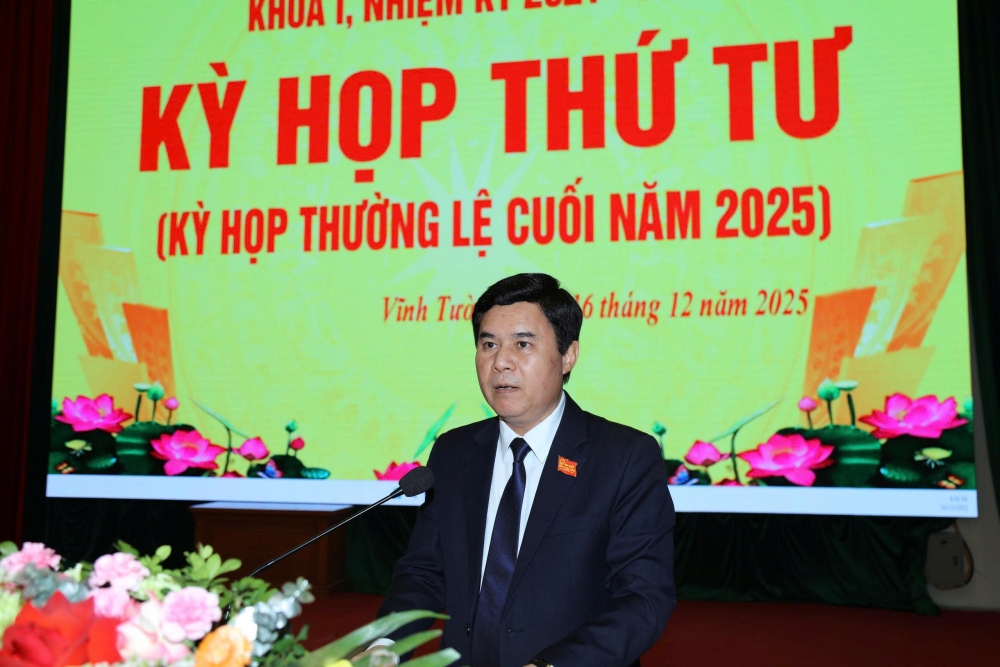 Đ/c Hà Văn Quyết – TUV, Bí thư Đảng ủy, Chủ tịch HĐND xã phát biểu khai mạc kỳ họp. Đ/c Hà Văn Quyết – TUV, Bí thư Đảng ủy, Chủ tịch HĐND xã phát biểu khai mạc kỳ họp.