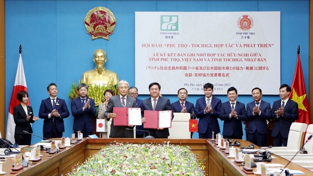 Phú Thọ - Tochigi (Nhật Bản) ký kết hợp tác và phát triển