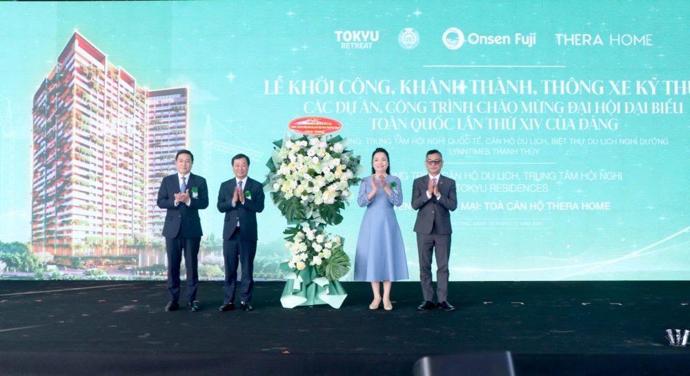 Phú Thọ: Khởi công tòa căn hộ Thera Home Phú Thọ: Khởi công tòa căn hộ Thera Home